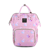 Stroller pink unicorn backpack diaper bag for baby