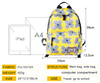 Polyester Printed Bagpack Travel School Backpack Custom Bag