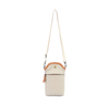 mini canvas leather messenger coin purse shoulder bag