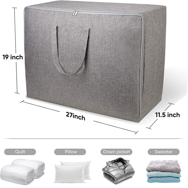 Oxford clothes quilt bedroom foldable portable storage bags