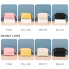 Waterproof PU Portable Travel Makeup Organizer Cosmetic Bag 