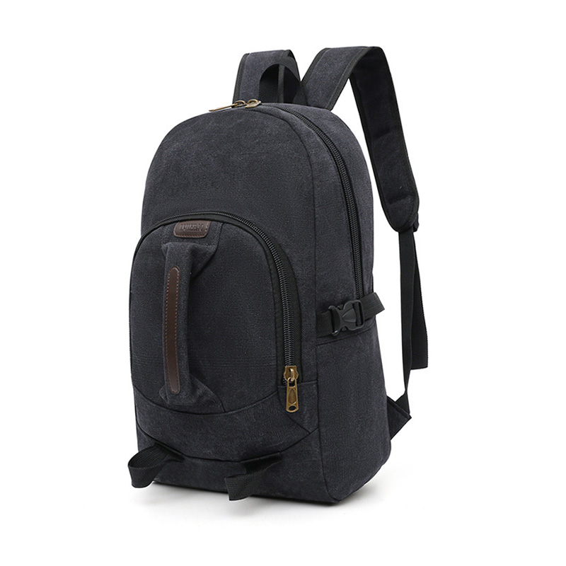 canvas computer backpack bag travel bagpack for men