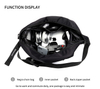 Functional crossbody waterproof sling messenger bag for men