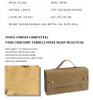 Foldable Spice Kit Portable Canvas Seasoning Storage Bag 