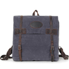 large grey Canvas Backpack for college