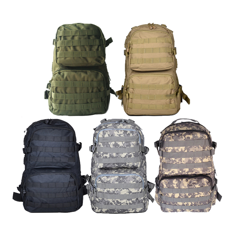 Waterproof durable hiking army military backpack camouflage bag 