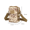 Outdoor Tactical Military oversized mini messenger camouflage bag