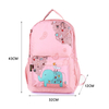 Custom Polyester Printed Cartoon School Bag Sublimation Backpack