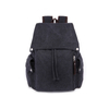 large black Canvas Backpack with pockets