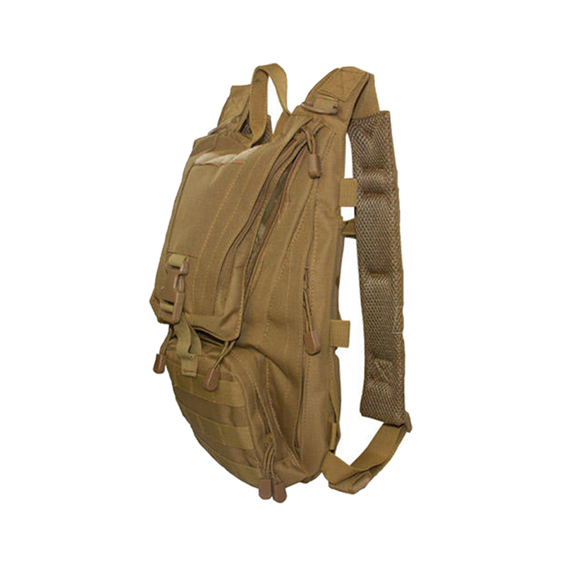 Tactical military water hydration backpack camouflage bag with 2.5L bladder