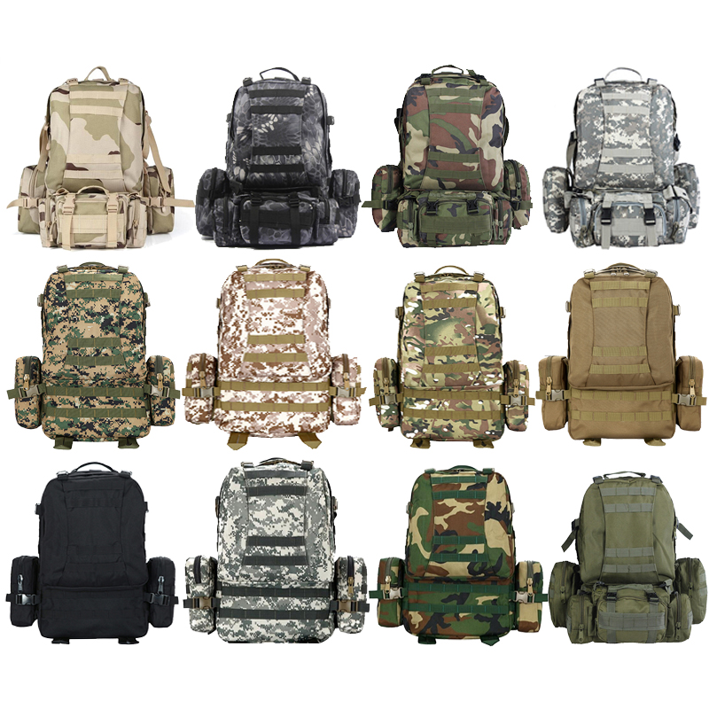 woodland camouflage mochila military tactical 3D army backpack