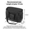 Custom portable dog handbag cat pet carrier bag