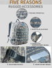 Jedi survival level-3 camouflage waterproof tactical 3D bag backpack