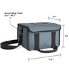 Custom fast food thermal delivery insulated cooler box bag