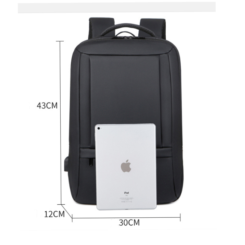 15.6inch business slim durable laptops travel usb backpacks 