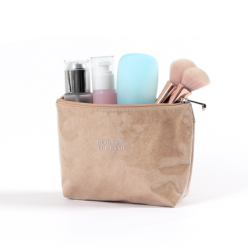 Small Washable PVC Storage Cosmetic Makeup Brush Bag