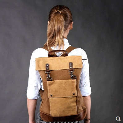 canvas bag backpack