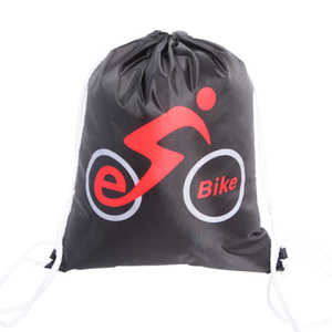 Personalized Polyester Backpack Sports Gym Drawstring Custom Bags