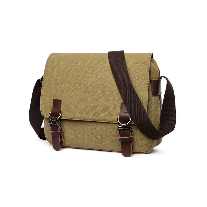 Crossbody Shoulder Work Messenger Canvas Bag For Men