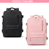 Nylon Multi-pocket Laptop Women Usb Backpack Custom Bag 