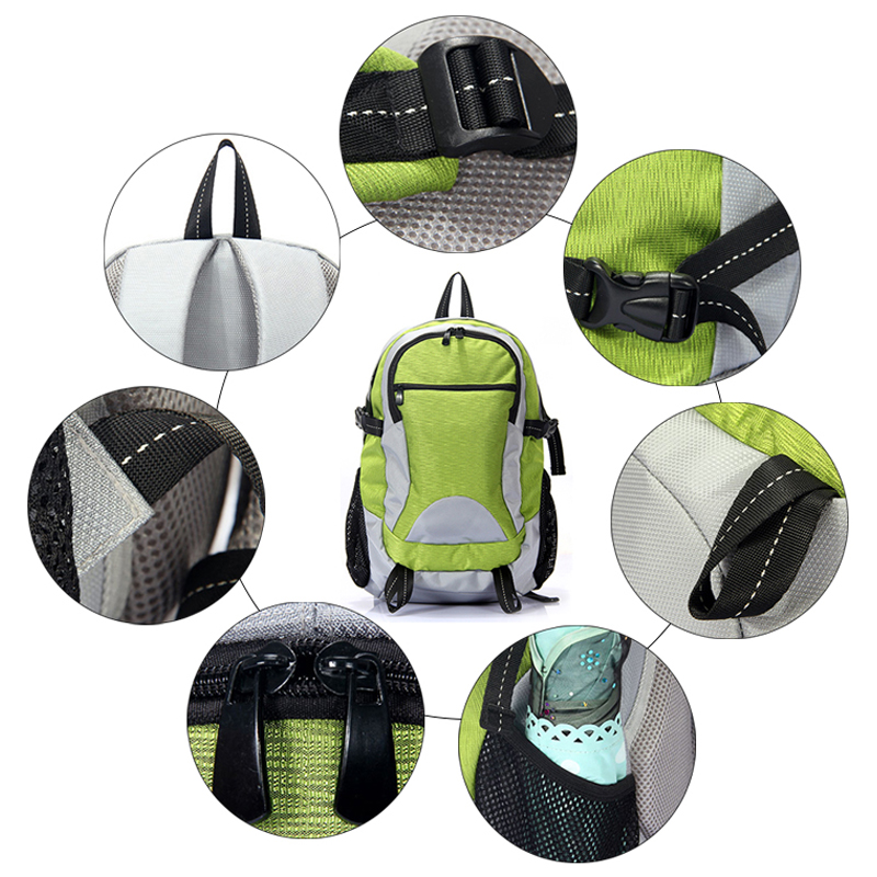 China manufacturers waterproof nylon school backpack custom bag