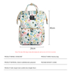 Printing Mummy Backpack Large Diaper Bag for Baby