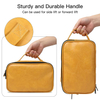 Travel small pu bauble makeup cosmetic storage bag