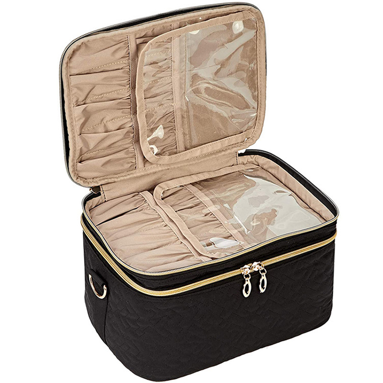 Portable Velvet Makeup Brush Cosmetic Organizer Storage Bag