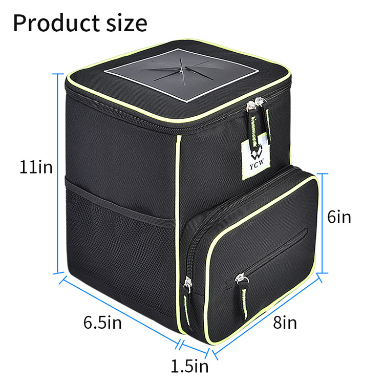 Customized leak-proof car seat trash hanging garbage bag 