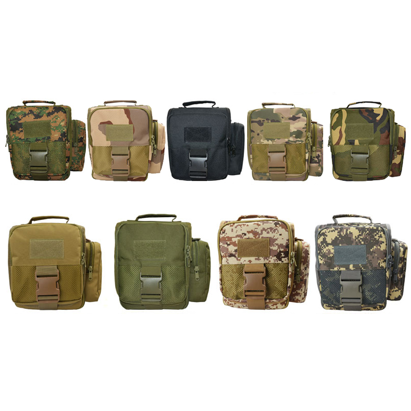 Military molle army tactical shoulder messenger camouflage bag 