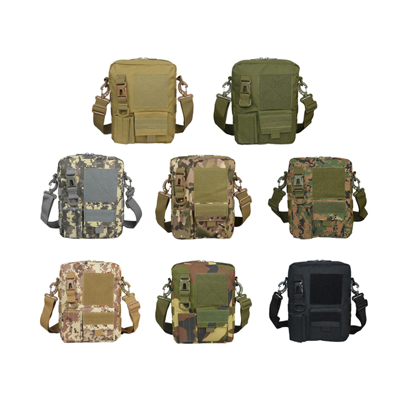 Durable molle shoulder military tactical messenger camouflage bags
