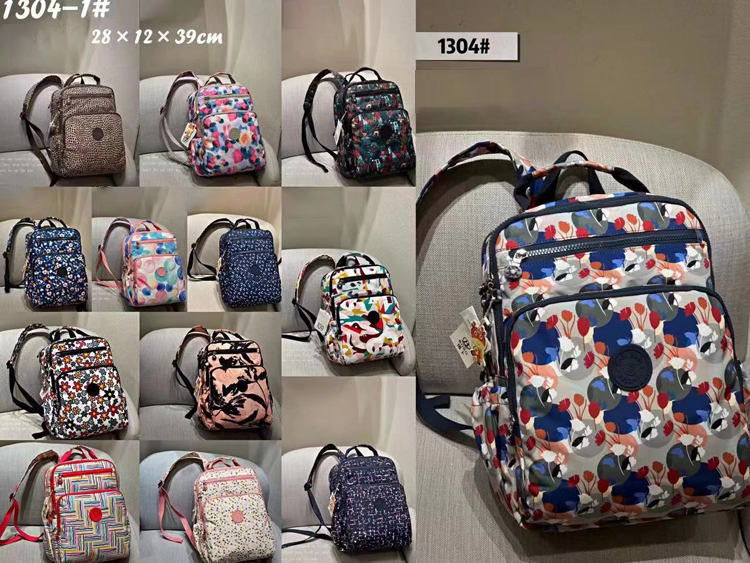 Custom printing student simple female school backpack bag 