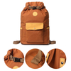 unisex packsack women cotton bookbag canvas bag backbags