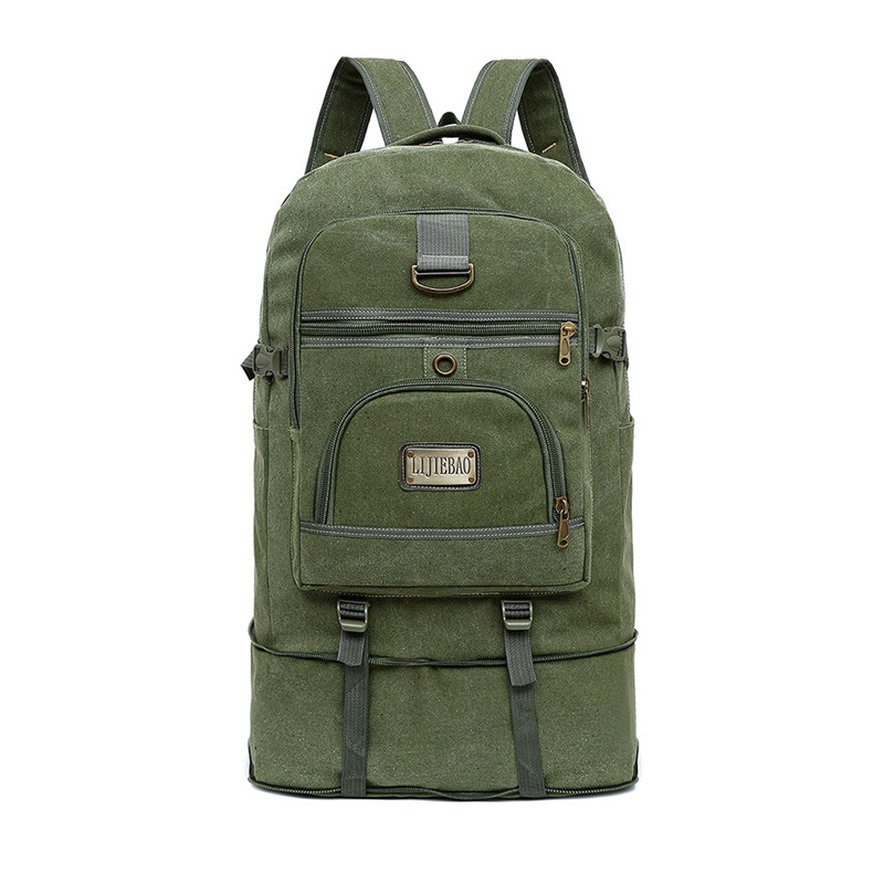 Manufacturer large canvas travel rucksack bag mountaineering backpack