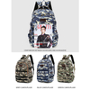 Camouflage canvas durable laptop school daily backpack bag