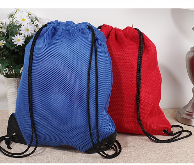 Sport gym backpack oxford gift drawstring custom bag