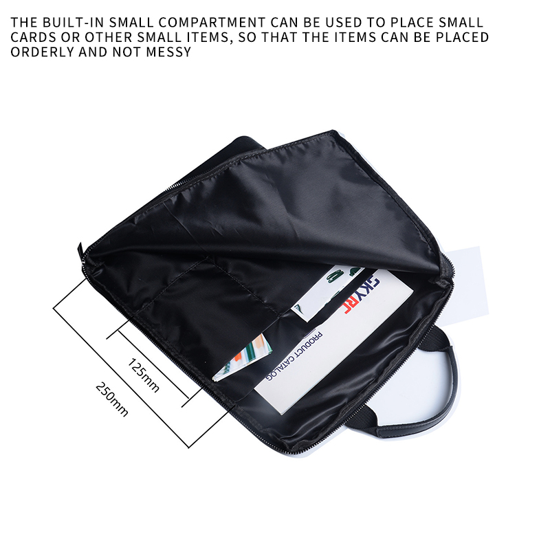 Fireproof Document Computer Briefcase Security File Storage Bag