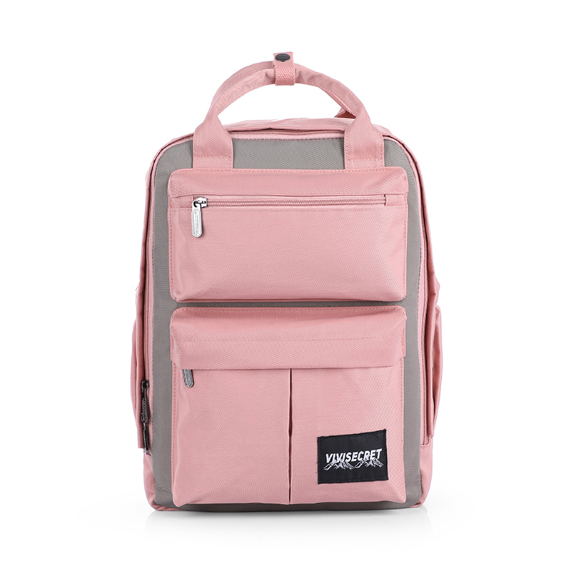 Woman back pack travel school backpack custom bag 