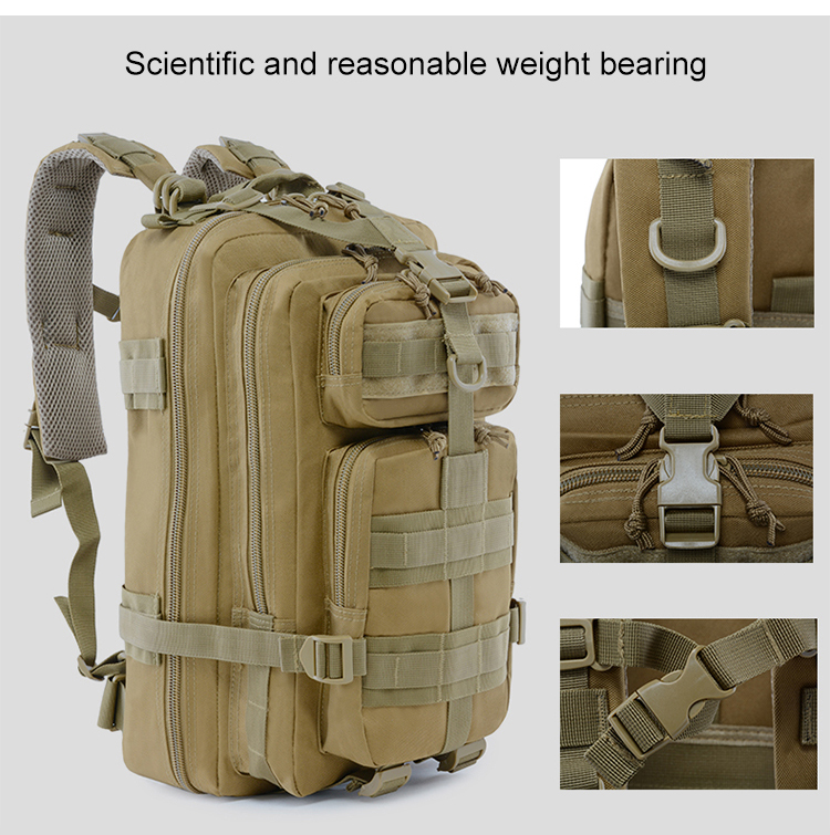 Mountain assault large military tactical camouflage bag backpack