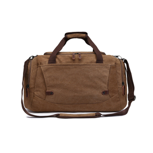 Travel Weekender Overnight Duffle Canvas Bag for Men