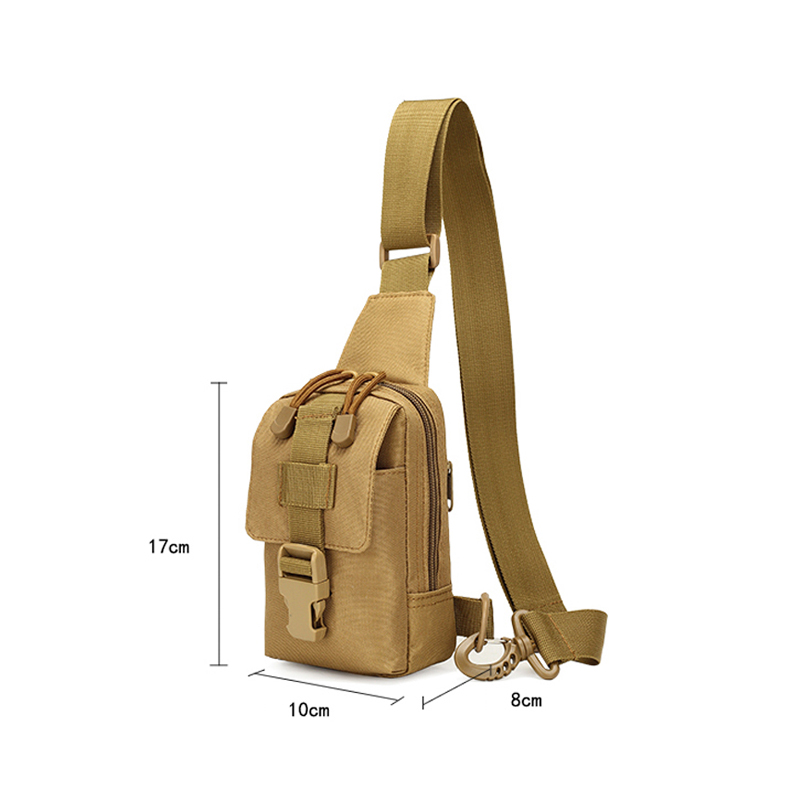 Tactical sling backpack military shoulder chest camouflage bag