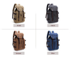 good quality Coffee Canvas Backpack For work