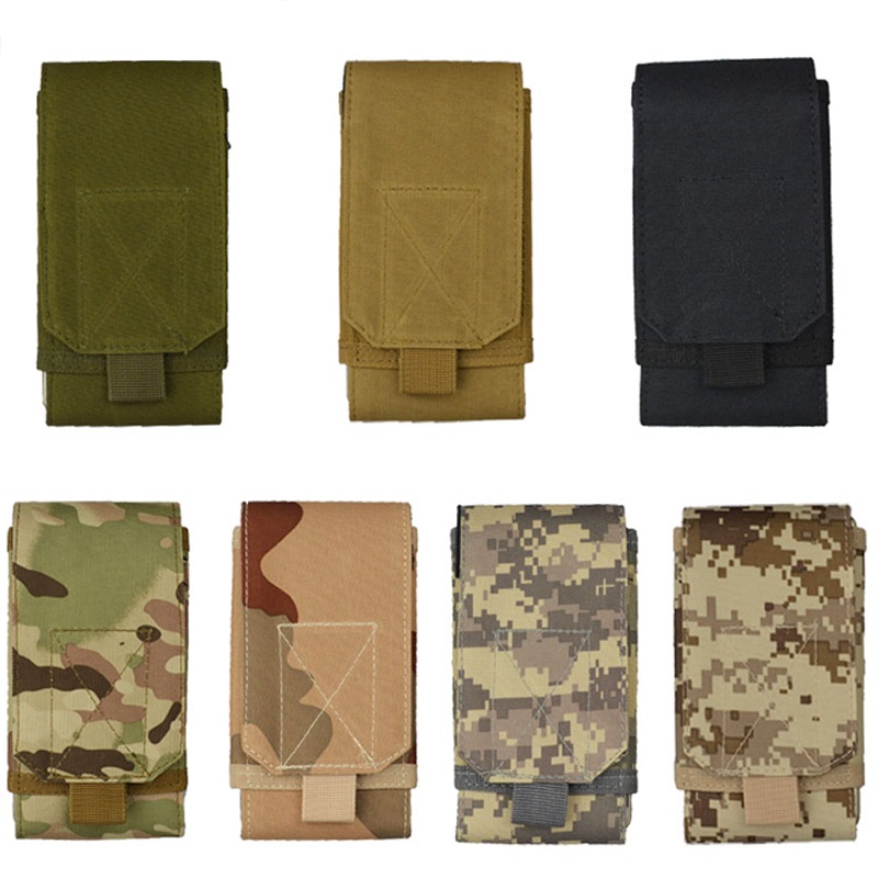 Belt military molle tactical waist pouch camouflage bag 