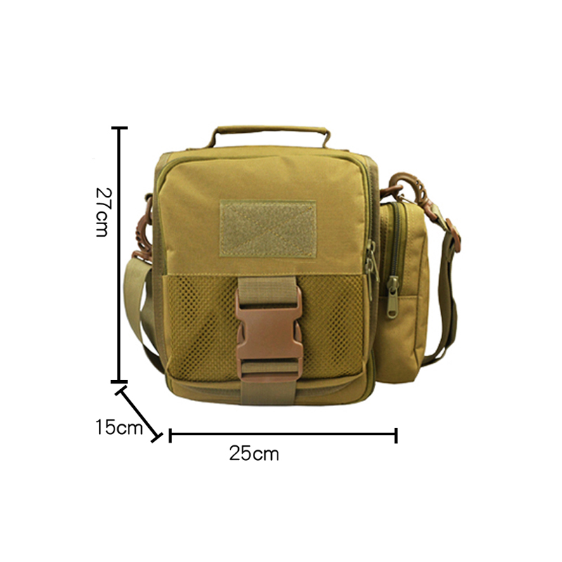 Military molle army tactical shoulder messenger camouflage bag 