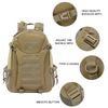 Mochila army tactical outdoor military backpack camouflage bag 