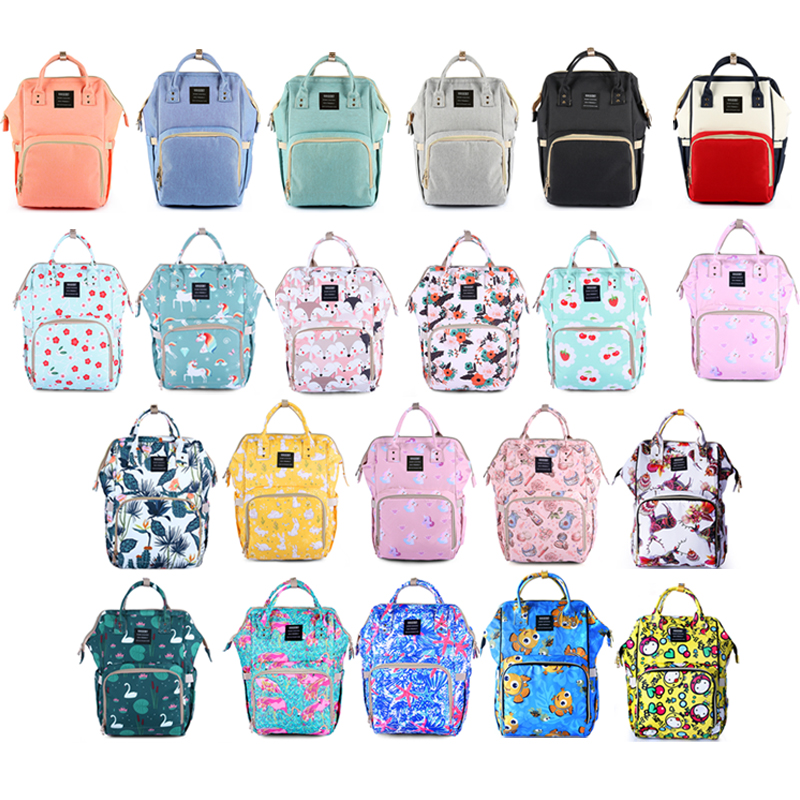Polyester Changing Baby Maternity Backpack Mother Nappy Diaper Bag 