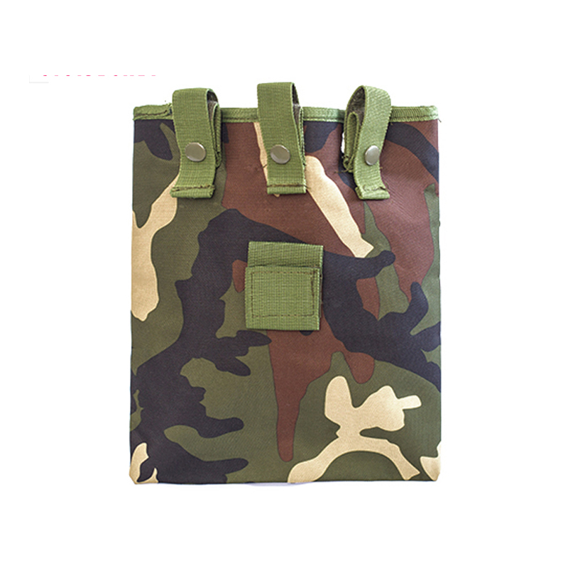 Small molle recycle tactical military pouch camouflage bag