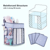 Diaper baby crib bedside storage hanging organizer bag