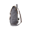 Canvas genuine leather bagpack beautiful women backpacks 