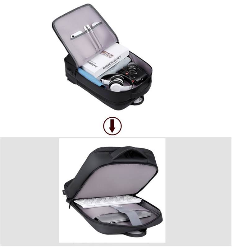 business travel computer bag backpack with usb port